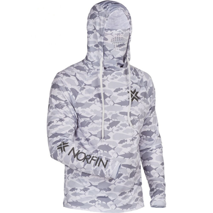 Джемпер NORFIN SUN PRO GUARD HOODIE GRAY р.XL 132304-XL